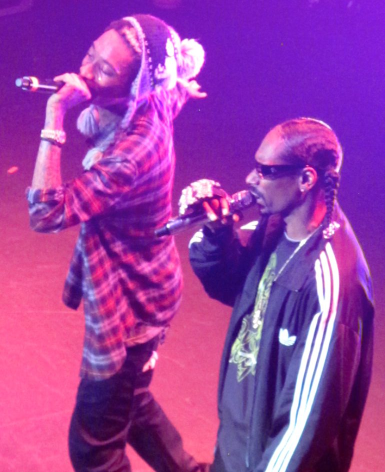 Snoop Dogg and Wiz Khalifa in Concert at Terminal 5 in New York December 5, 2011