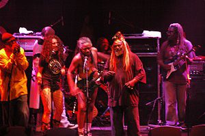 George Clinton and Parliament Funkadelic perfo...
