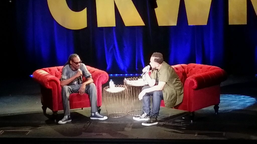 Snoop Dogg and Elliott Wilson Conversation at CRWN
