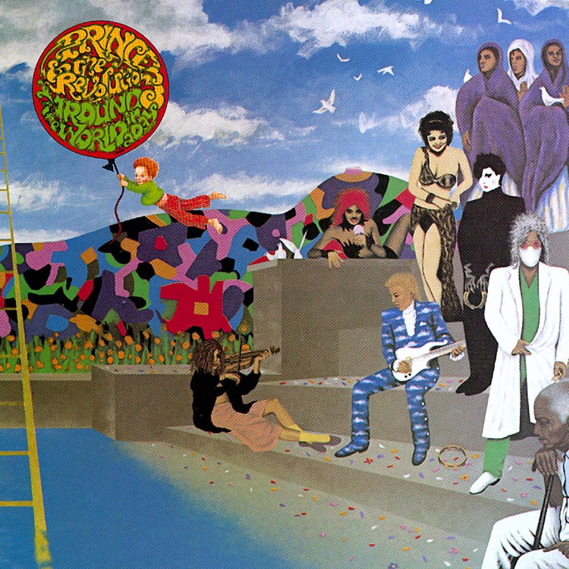 prince around the world in a day shirt