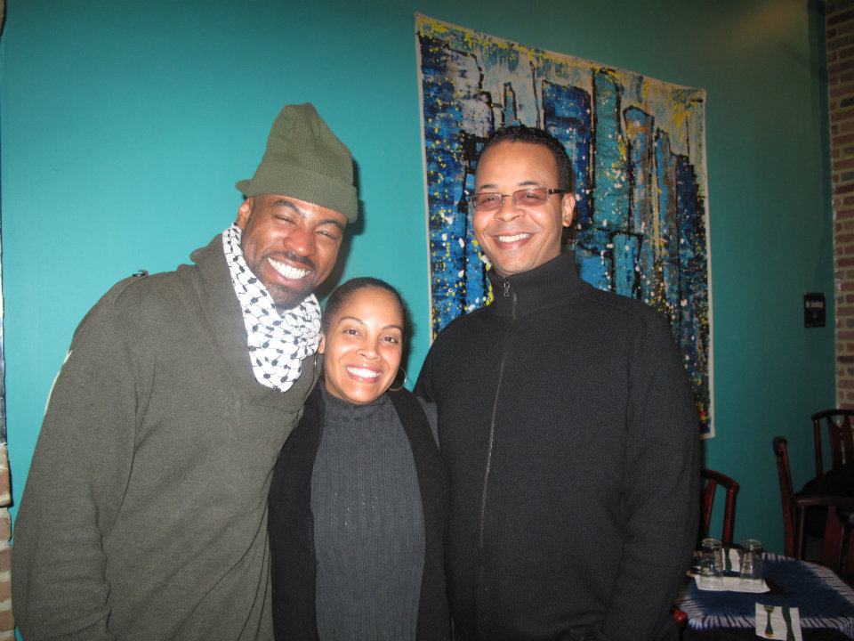 soulhead Founder Ron Worthy, wife Dana Worthy and Artist Tuac soulhead Founder Ron Worthy, wife Dana Worthy and Artist Tuac